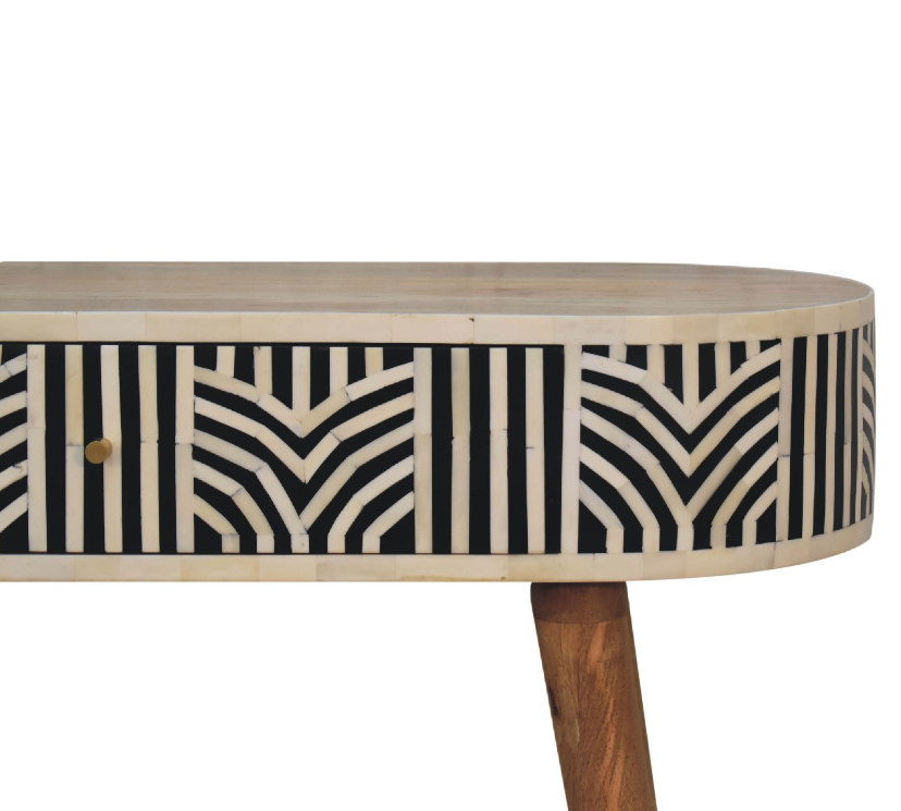 Edessa Bone Inlay Console Table