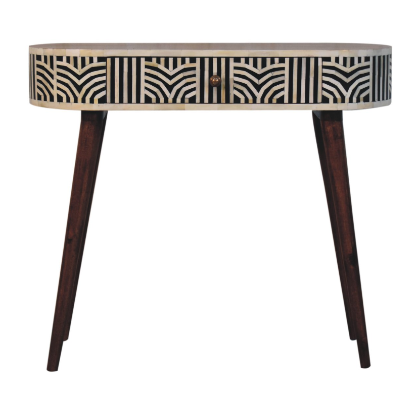 Edessa Bone Inlay Console Table