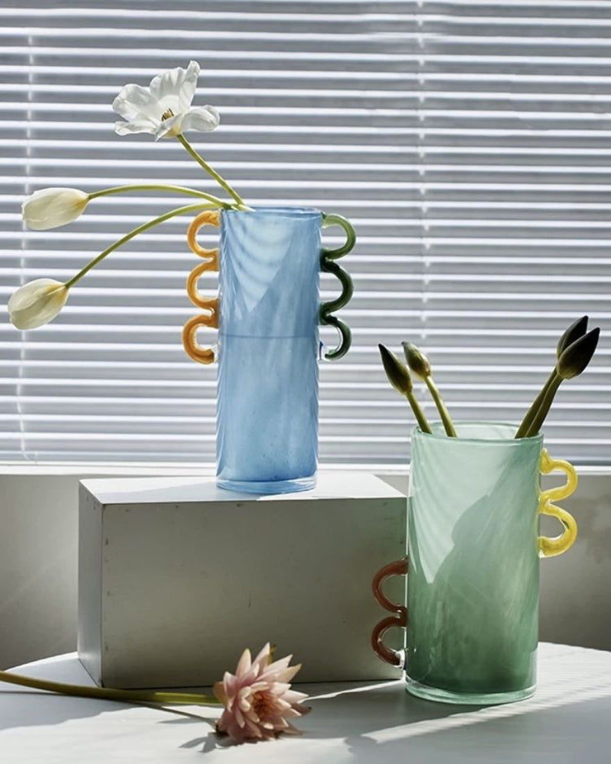 Handblown Whimsical Vase