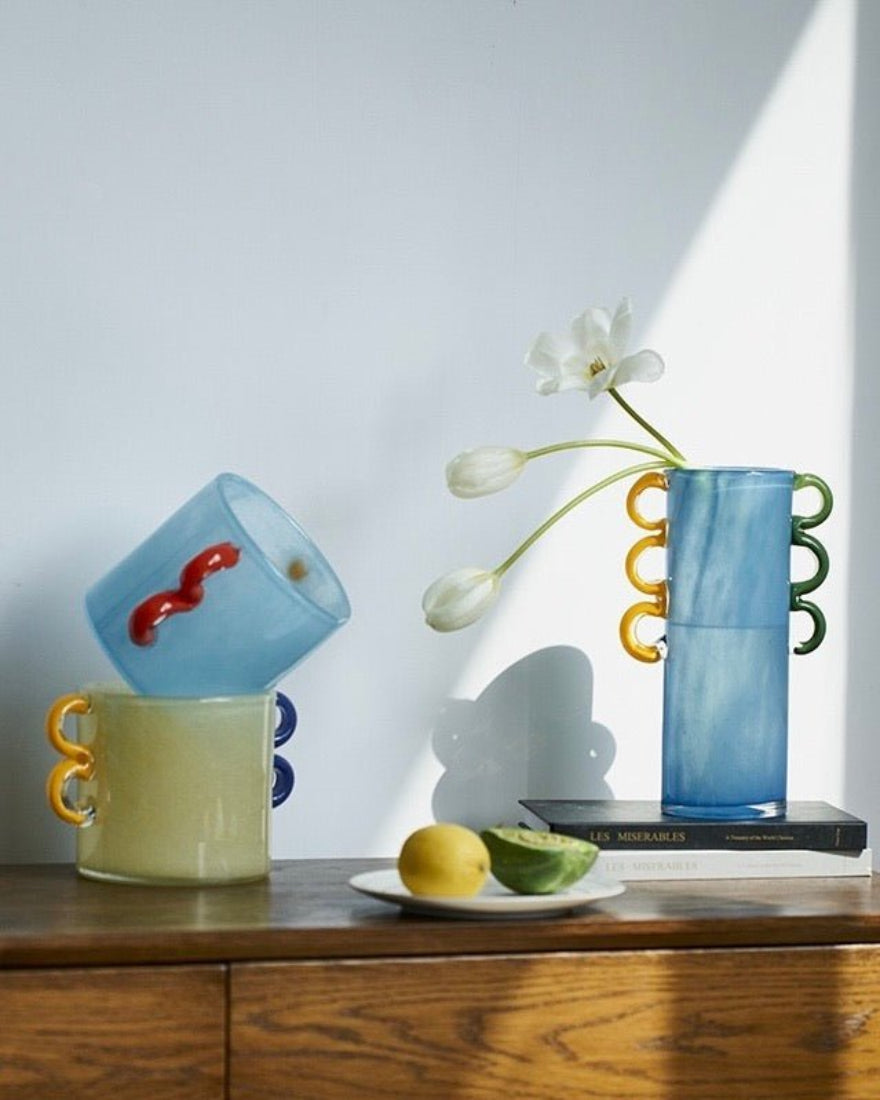 Handblown Whimsical Vase