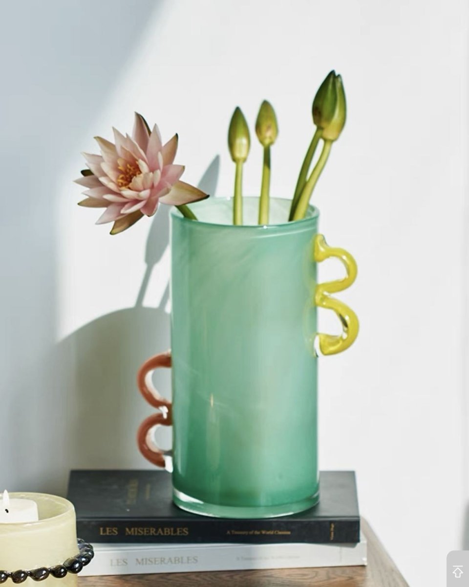 Handblown Whimsical Vase