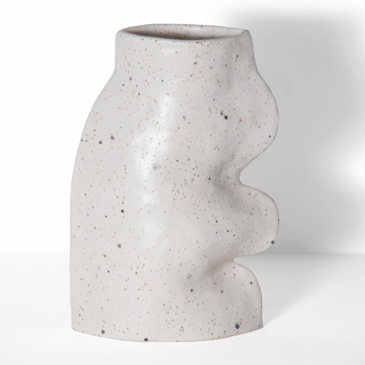 Fluxo Ceramic Vase - Large White