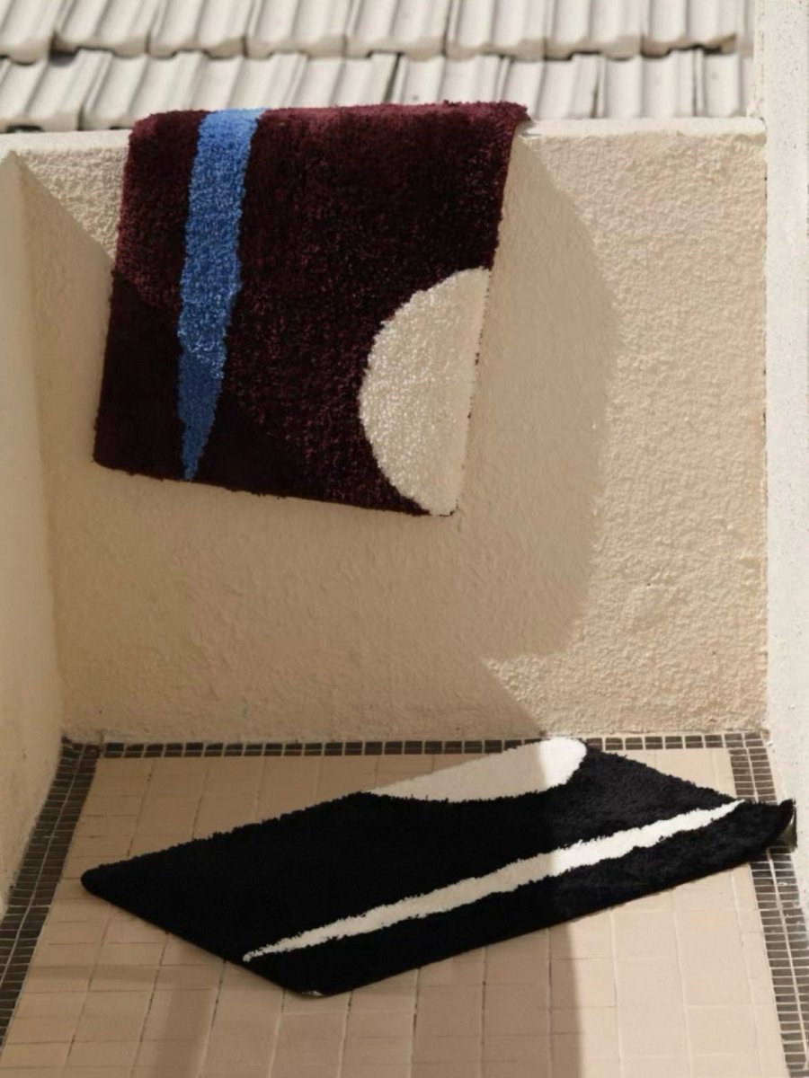 Abstract Bath Mat