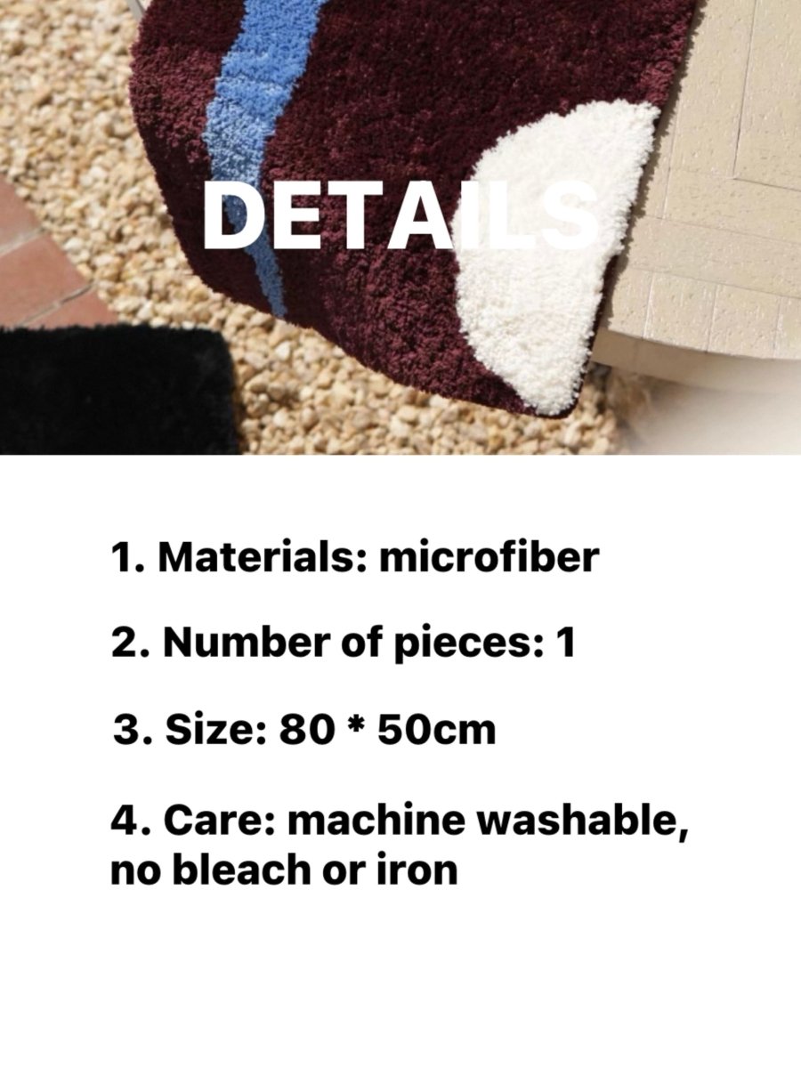 Abstract Bath Mat