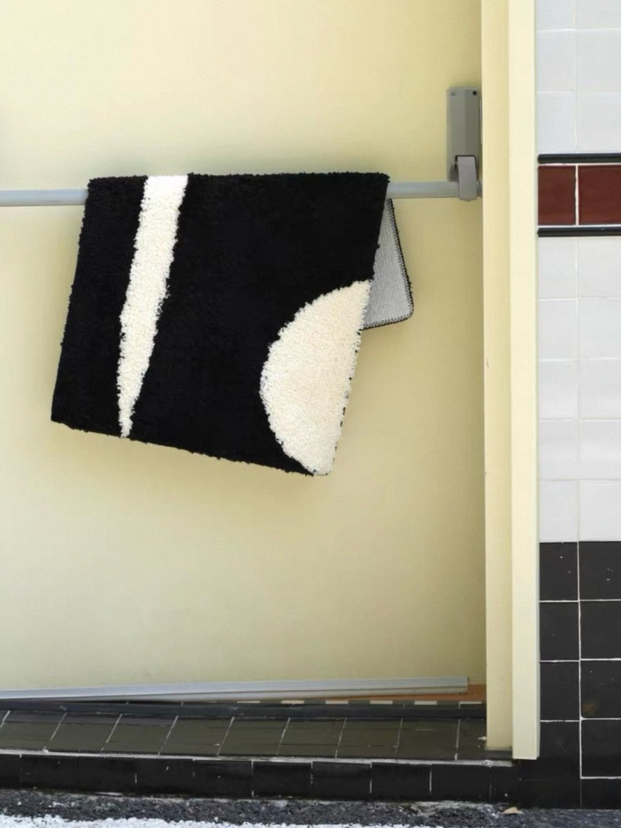 Abstract Bath Mat