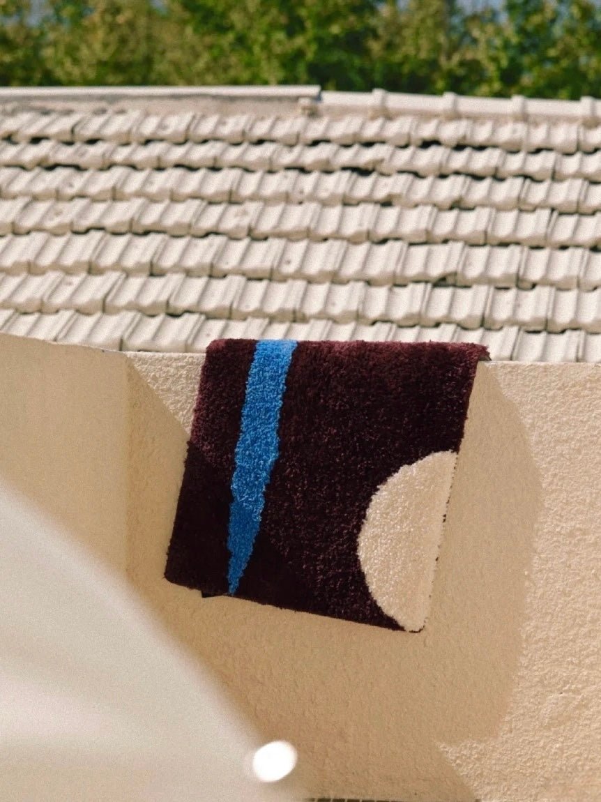 Abstract Bath Mat