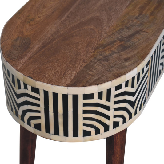 Edessa Bone Inlay Console Table