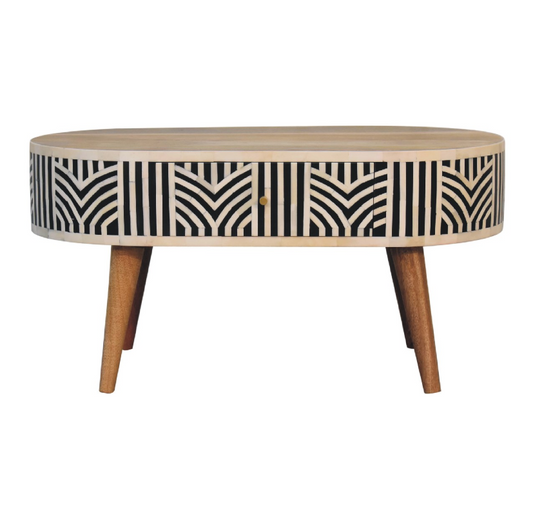 Edessa Bone Inlay Coffee Table