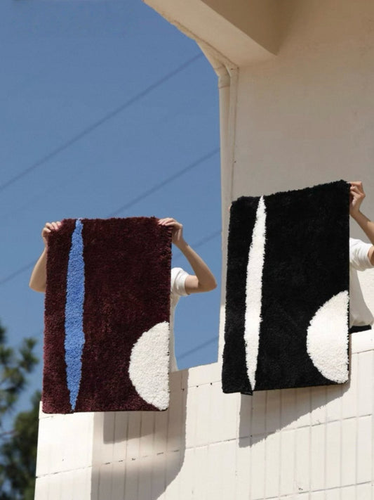 Abstract Bath Mat